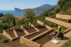 Jardins en pente à La Ciotat